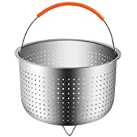 Ritte Cesta de Acero Inoxidable para Arroz- 304 para Cocinar al Vapor a Presión de Arroz- Olla a Presión- Vaporizador…
